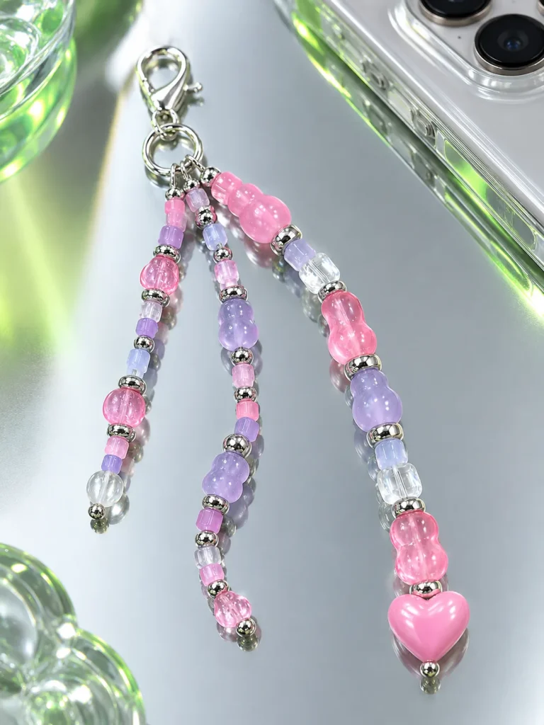 Bubble Pixel Cluster Charm close up