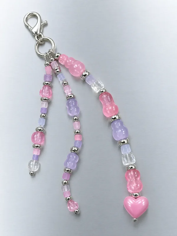 Bubble Pixel Cluster Charm, laid flat