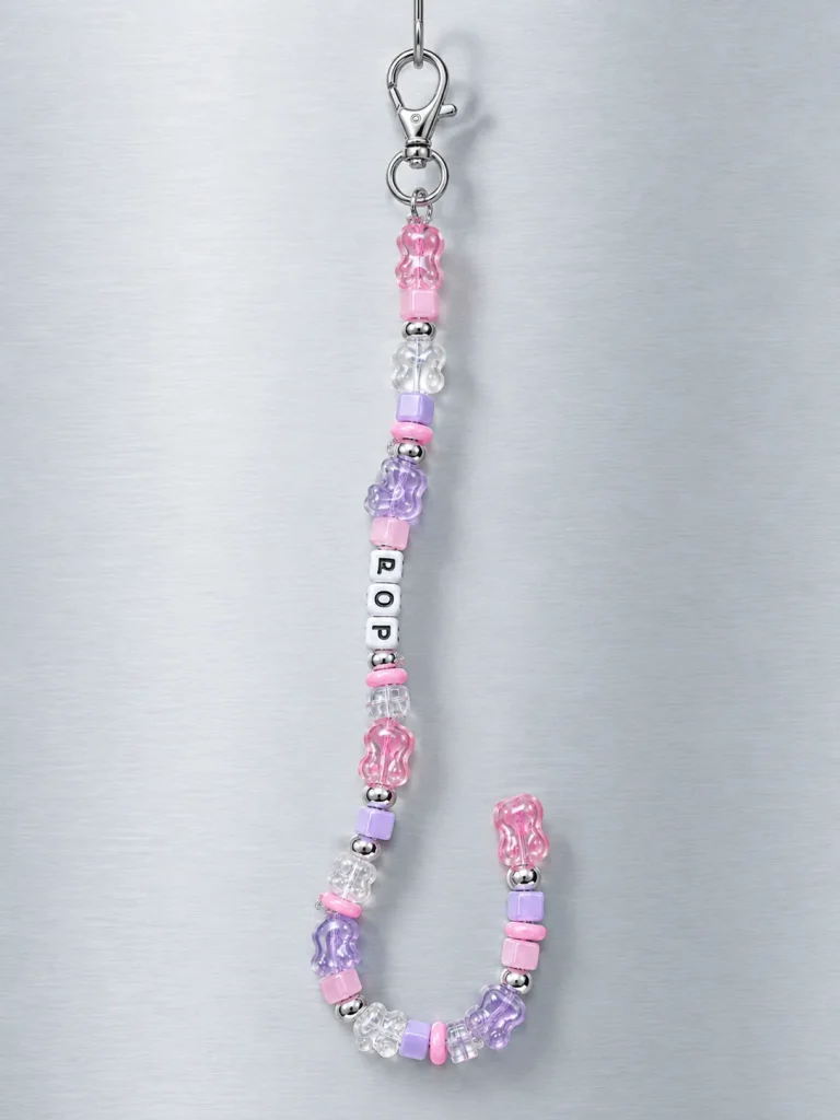 Bubble Pixel Pixel Strand hanging from its clasp