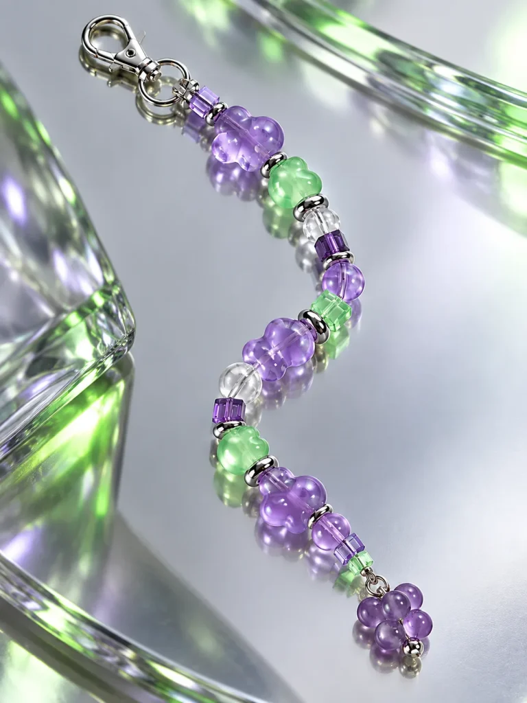 Grape Soda Drop Charm close up