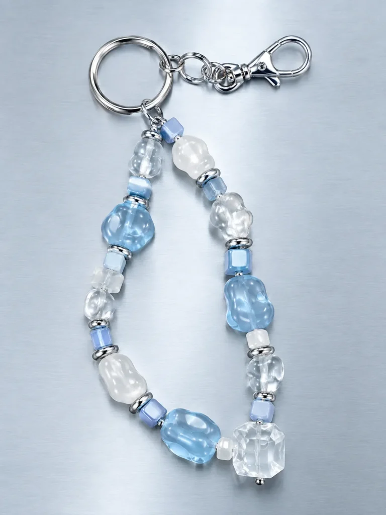 Ice Byte Bag Dangle, laid flat