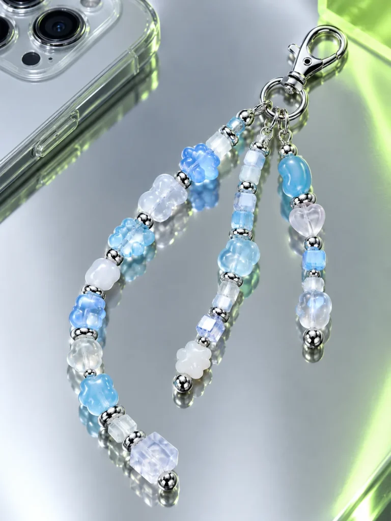 Ice Byte Cluster Charm close up