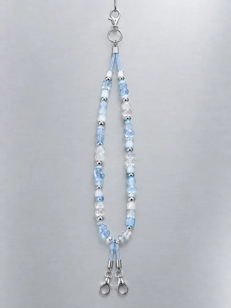 Ice Byte Crossbody Lanyard hanging from its clasp