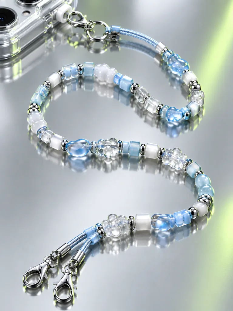 Ice Byte Crossbody Lanyard close up