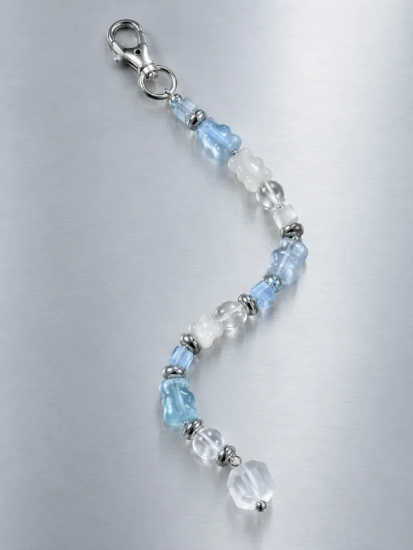 Ice Byte Drop Charm, laid flat