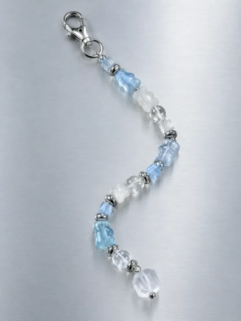 Ice Byte Drop Charm, laid flat