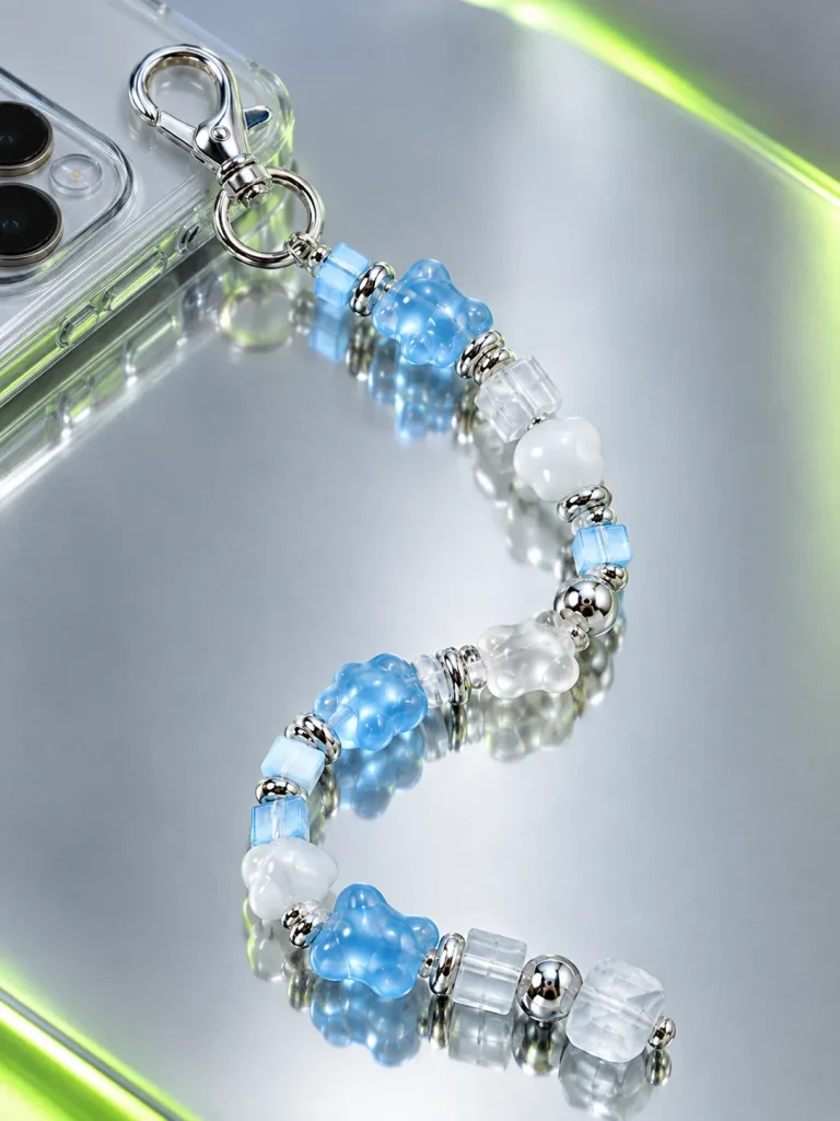 Ice Byte Earbud Case Charm close up