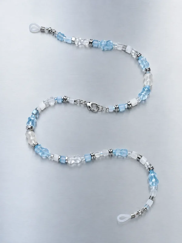 Ice Byte Glasses Chain, laid flat