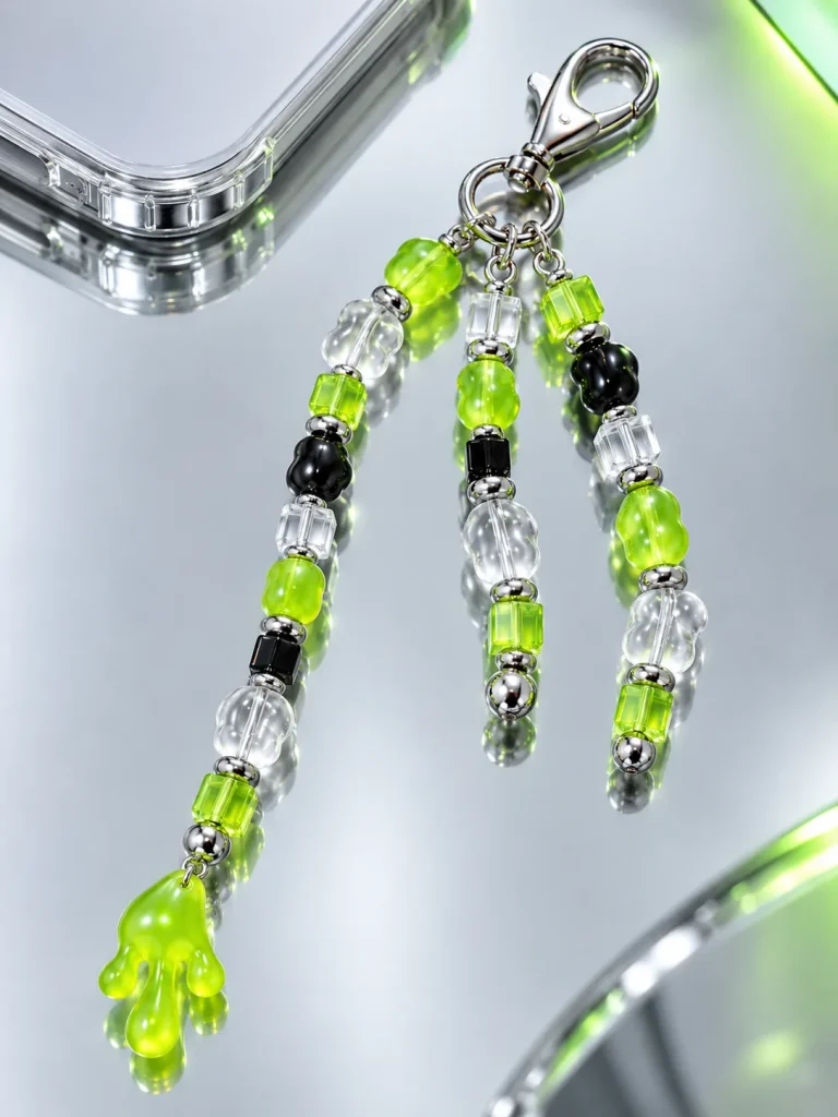 Slime Signal Cluster Charm close up