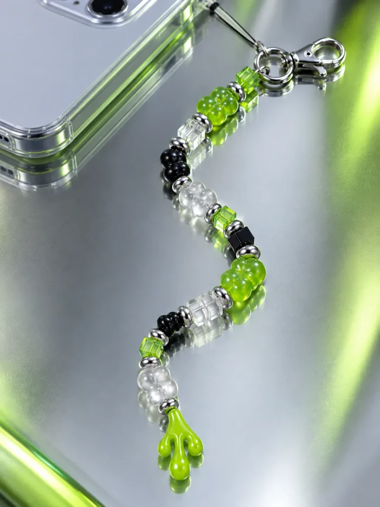 Slime Signal Drop Charm close up