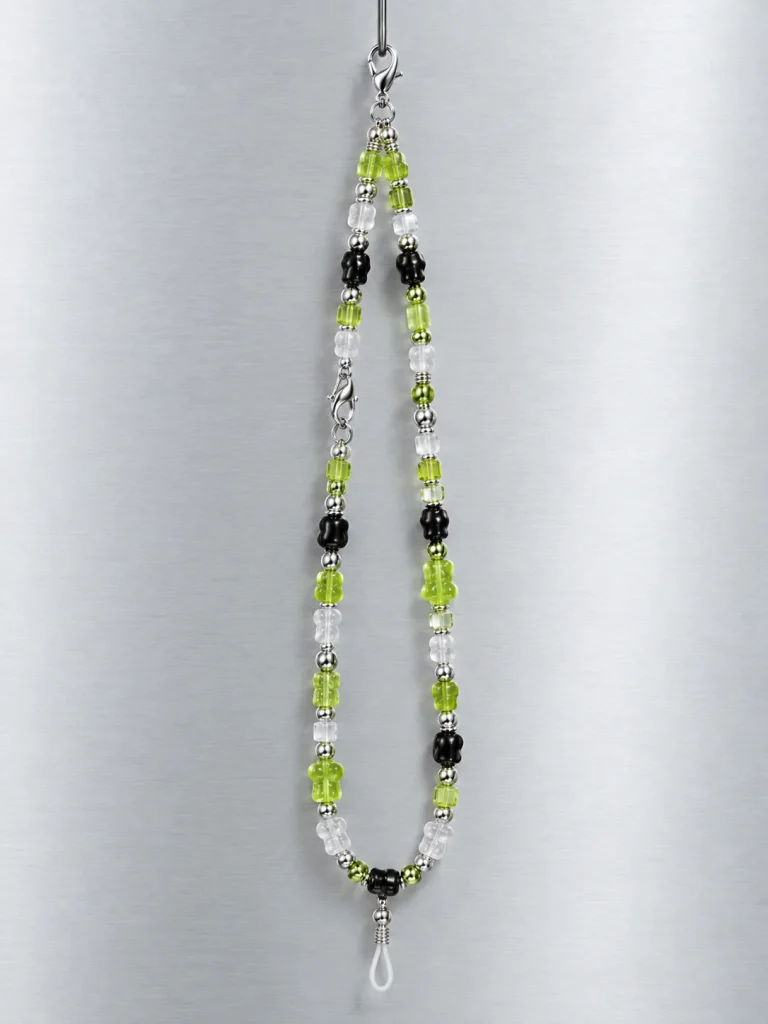 Slime Signal Glasses Chain hanging from its clasp