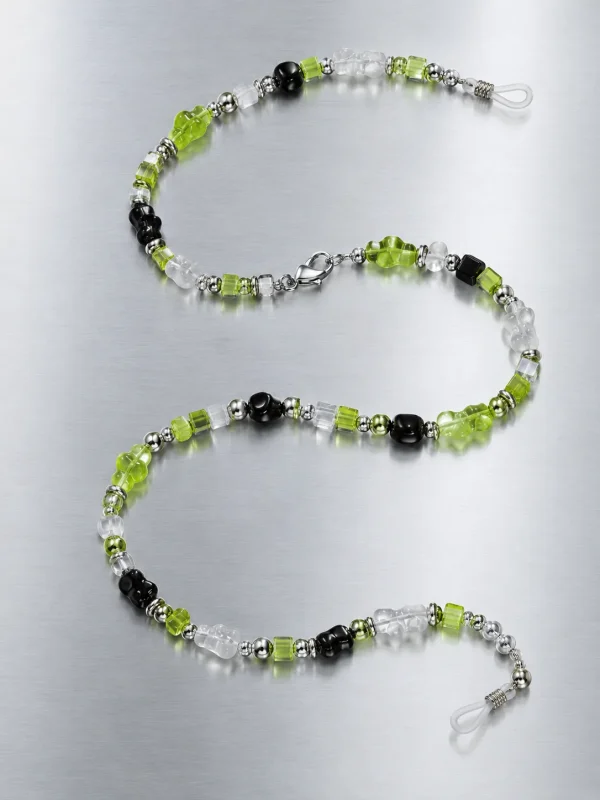 Slime Signal Glasses Chain, laid flat