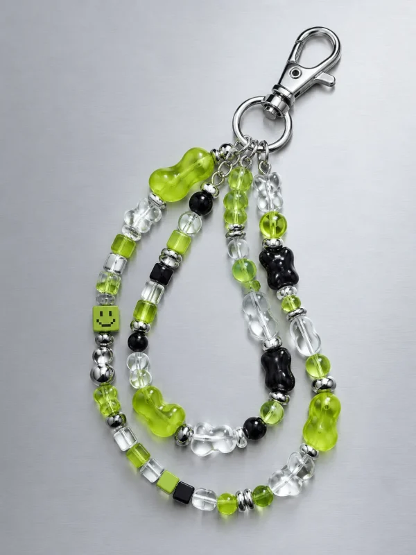 Slime Signal Keyring Cluster, laid flat