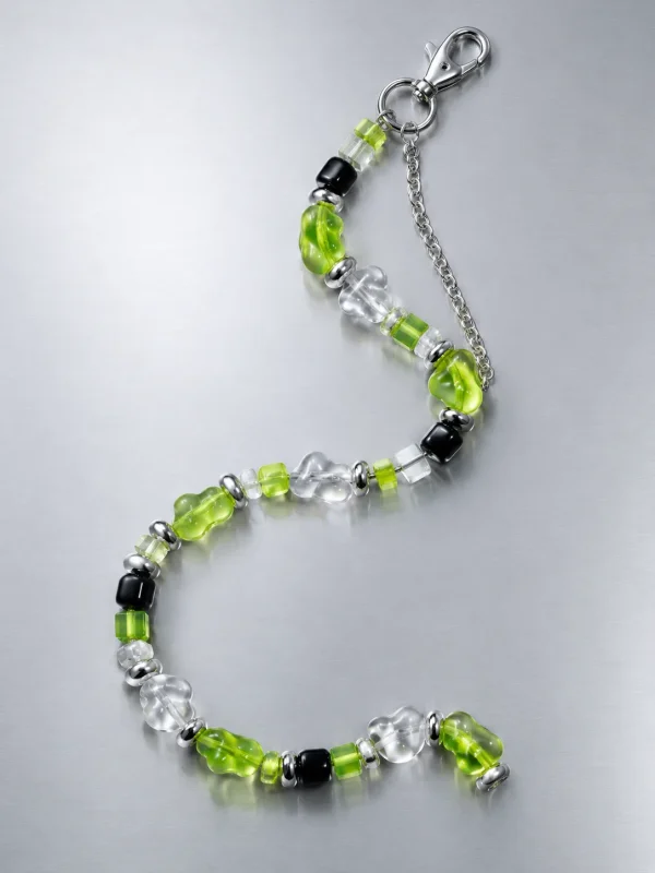 Slime Signal Short Lanyard, laid flat