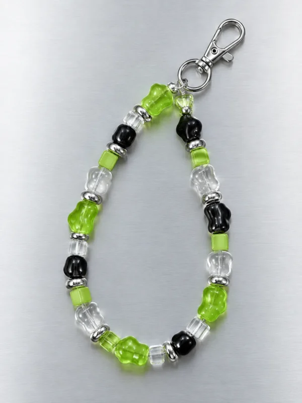 Slime Signal Wrist Loop, laid flat