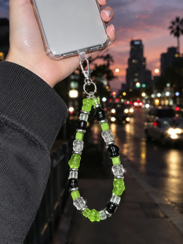 Slime Signal Wrist Loop worn or in use